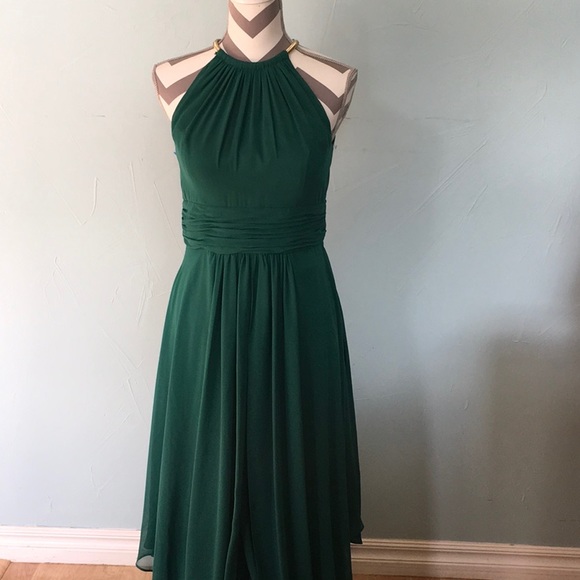 Eliza J Green Gown SZ 6 - Picture 1 of 12